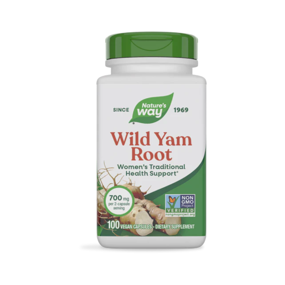 Wild Yam Root - 100 vegan capsules