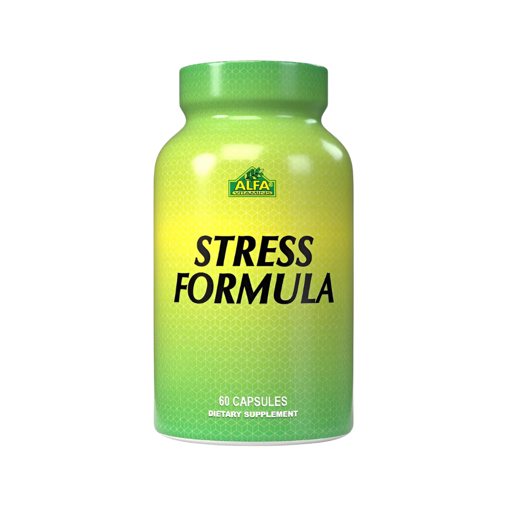 ALFA VITAMINS, Stress Formula, 60 capsules