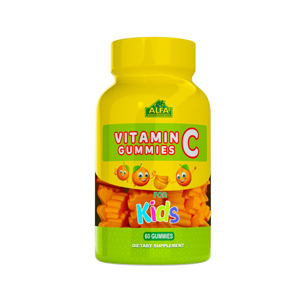 ALFA VITAMINS, Vitamin C Gummies for Kids, 60 gummies
