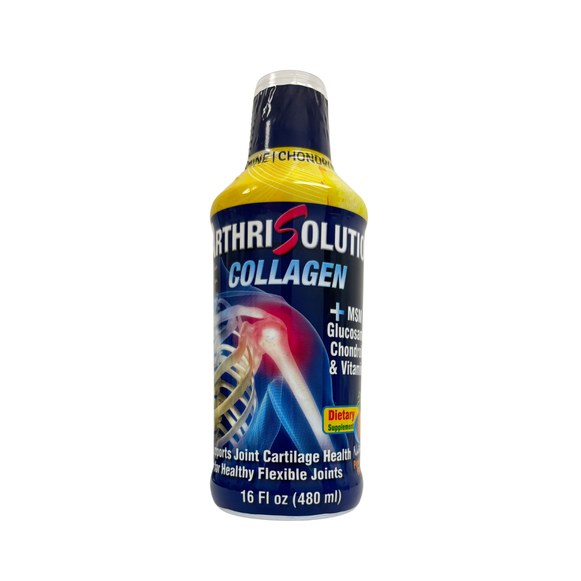 ArthriSolution, Collagen + MSM Glocosamine Chondritin & vitamin C, 16 oz (480ml)