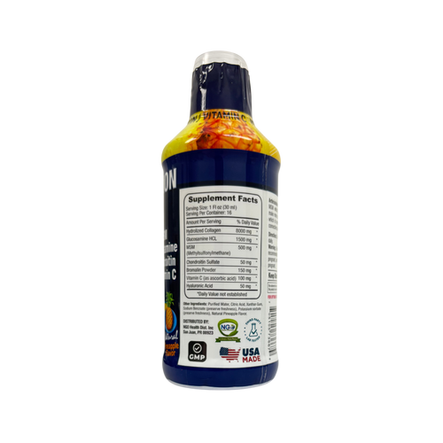 ArthriSolution, Collagen + MSM Glocosamine Chondritin & vitamin C, 16 oz (480ml)