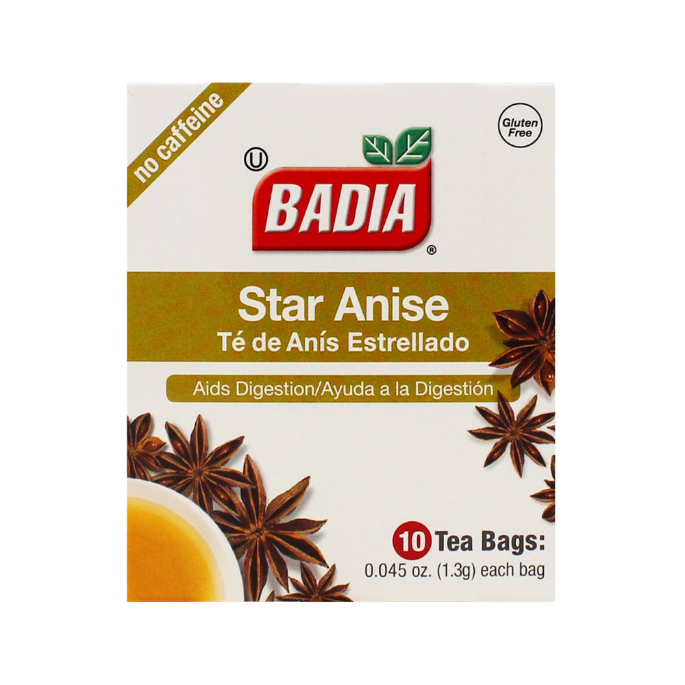 BADIA, Star Anise, 10 Tea Bags