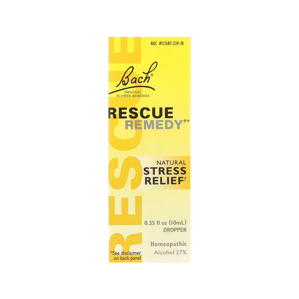 Bach, Original Flower Remedies, Rescue Remedy®, Natural Stress Relief, 0.35 fl oz (10 ml)