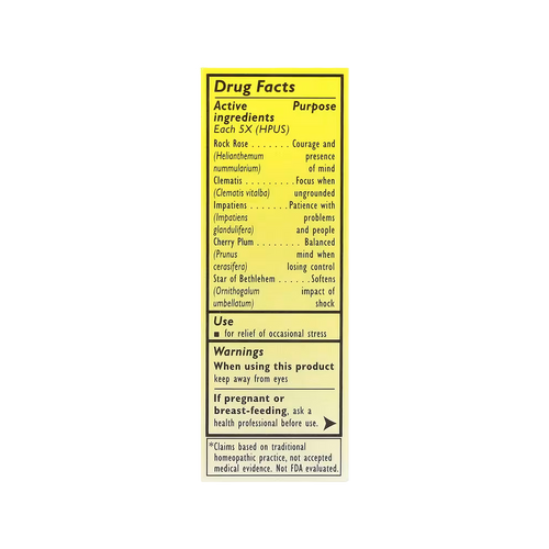 Bach, Original Flower Remedies, Rescue Remedy®, Natural Stress Relief, 0.35 fl oz (10 ml)