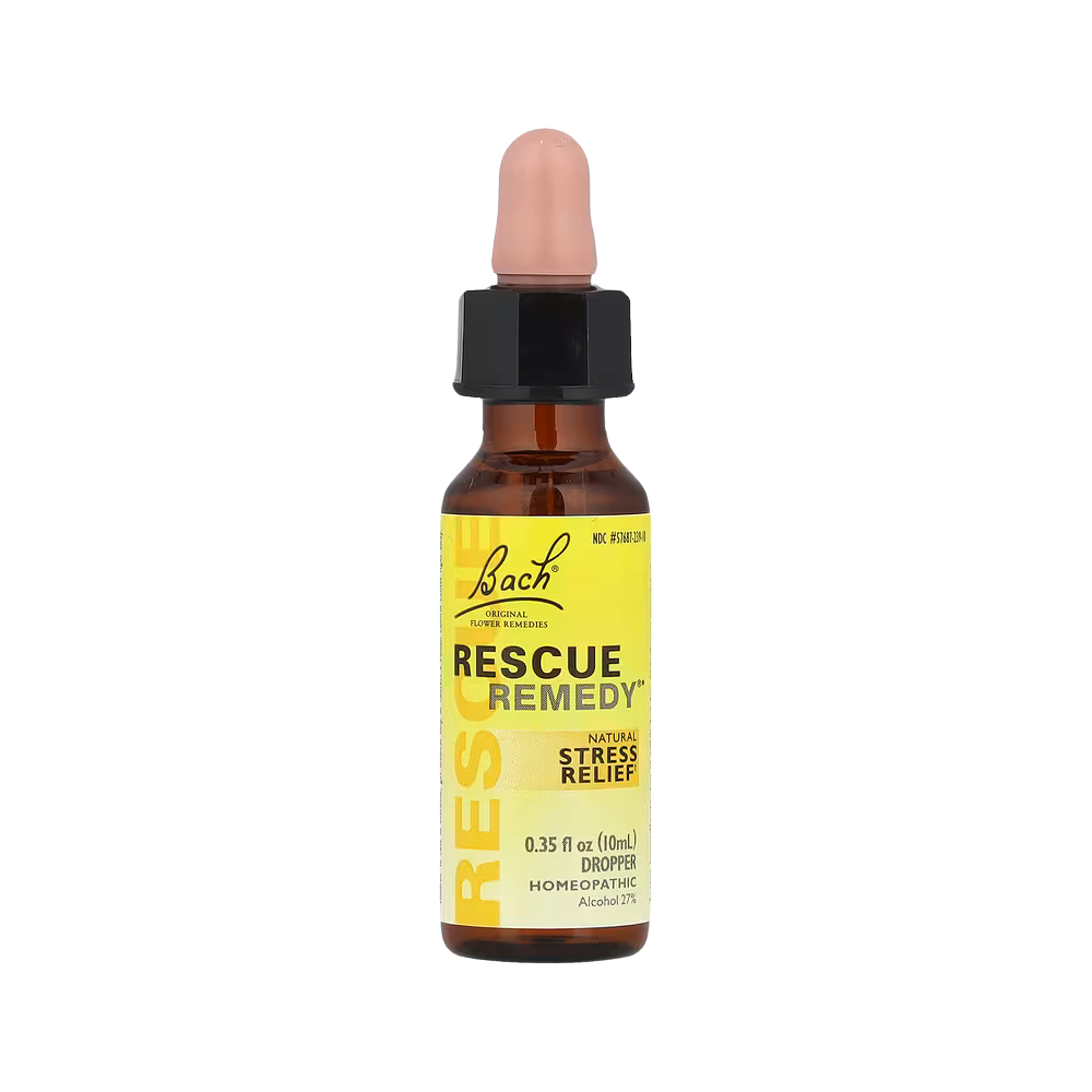 Bach, Original Flower Remedies, Rescue Remedy®, Natural Stress Relief, 0.35 fl oz (10 ml)