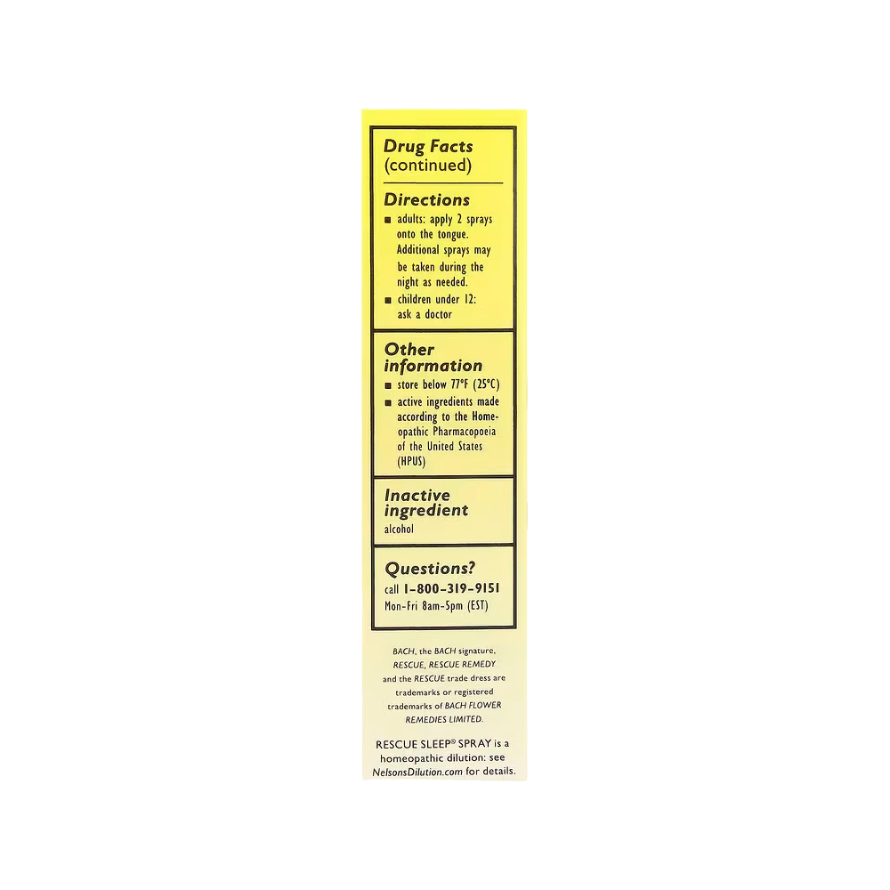 Bach, Rescue Sleep® Spray, 0.7 fl oz (20 ml)