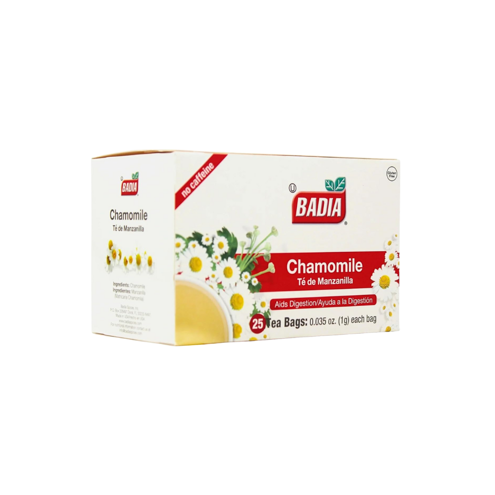 Badia, Chamomile Tea (Manzanilla), 25 Tea Bags