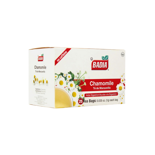 Badia, Chamomile Tea (Manzanilla), 25 Tea Bags
