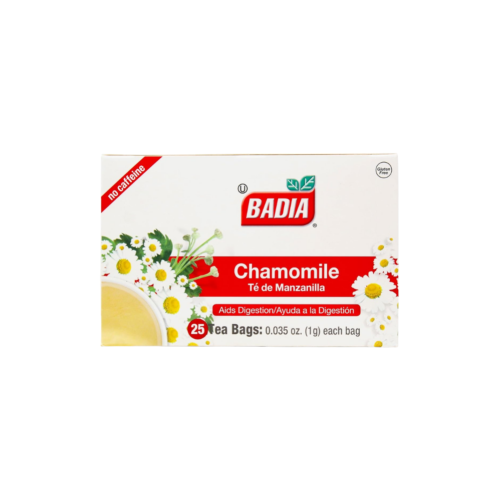 Badia, Chamomile Tea (Manzanilla), 25 Tea Bags