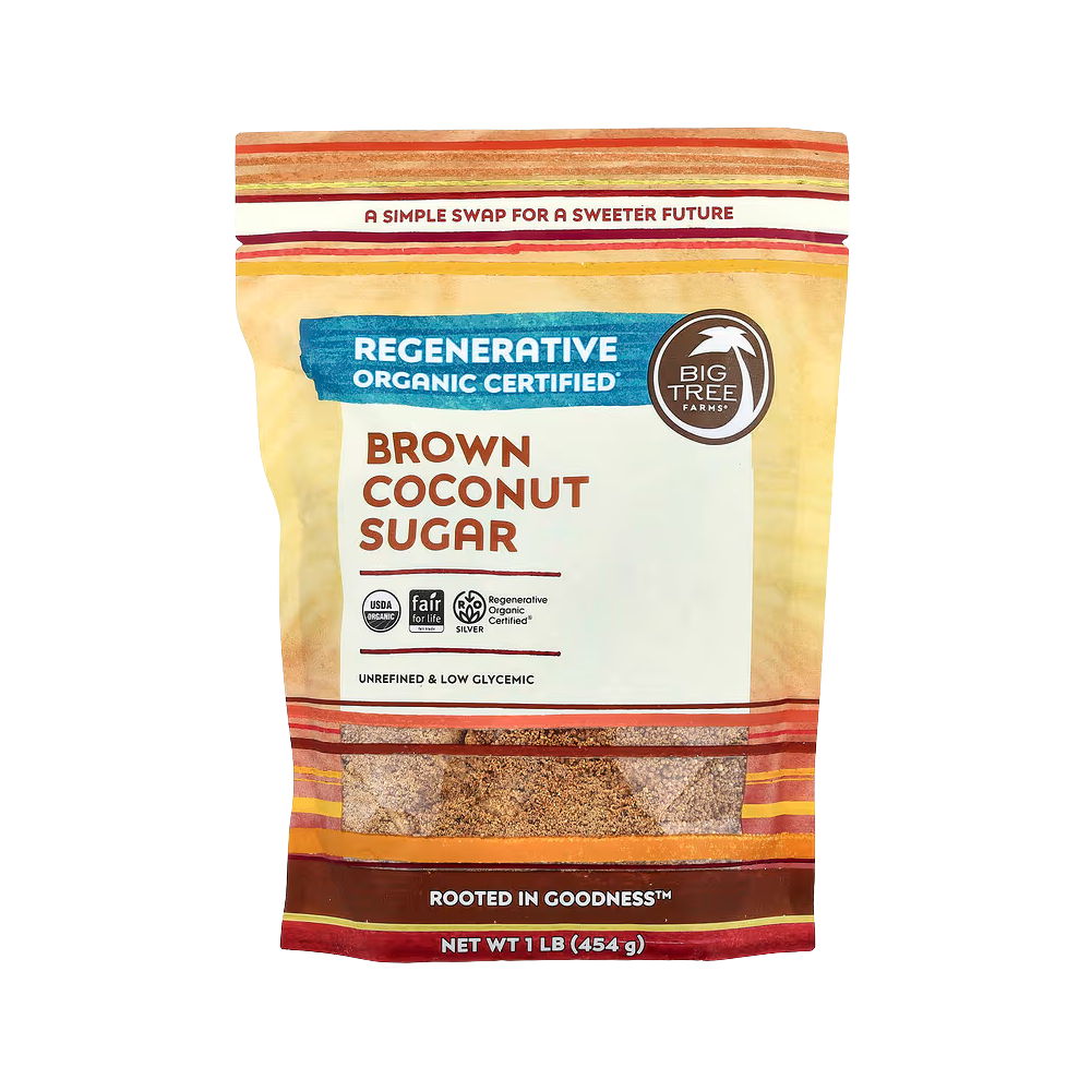 Big Tree Farms, Brown Coconut Sugar, 1LB (454g)
