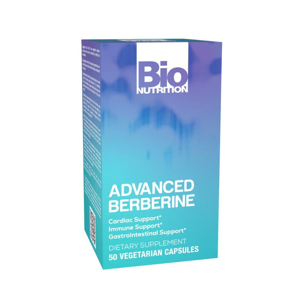 Bio Nutrition, Advanced Berberine (600mg per Capsule), 50 Vegetarian Capsules