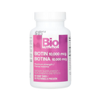 Bio Nutrition, Biotin, Maximum Strength 10,000 mcg, 60 Snap Tabs