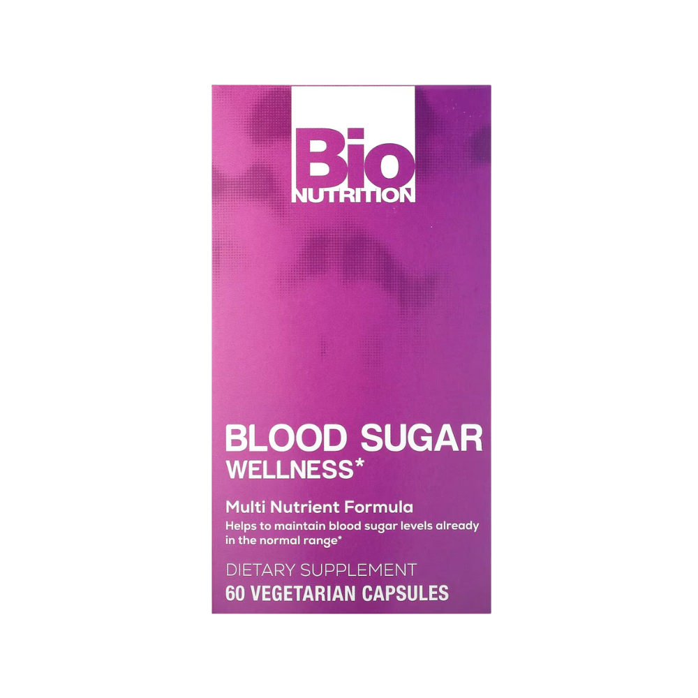 Bio Nutrition, Blood Sugar Wellness, 60 Vegetarian Capsules
