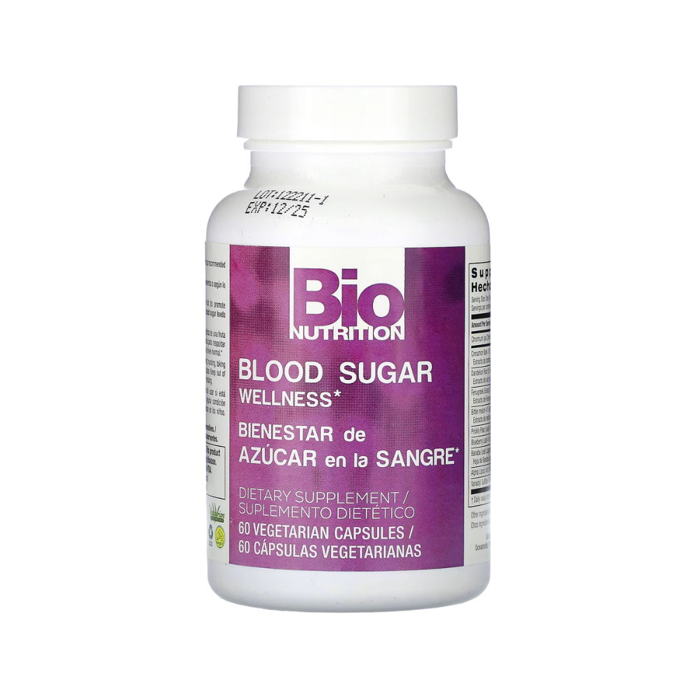 Bio Nutrition, Blood Sugar Wellness, 60 Vegetarian Capsules