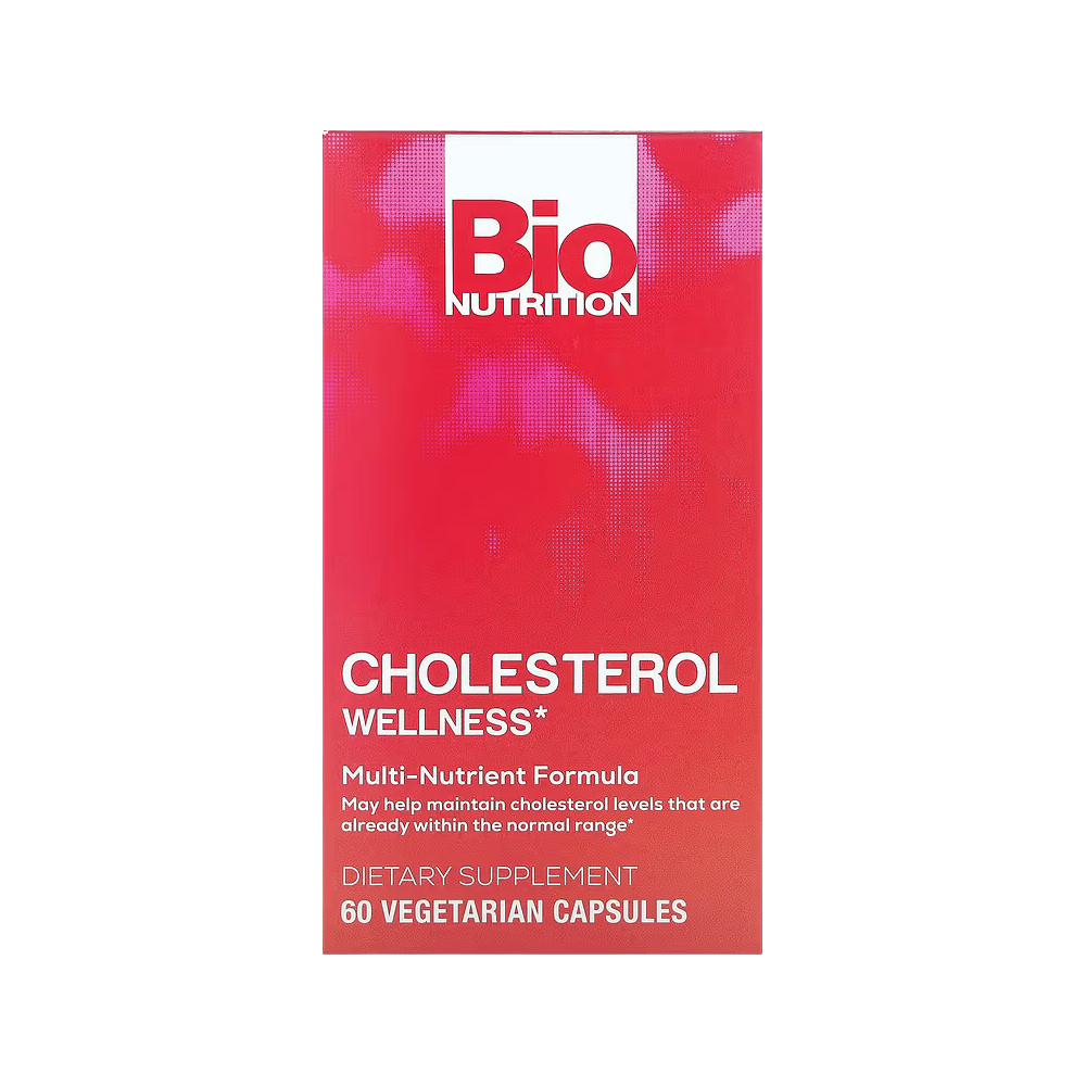 Bio Nutrition, Cholesterol Wellness, 60 vegetarian capsules