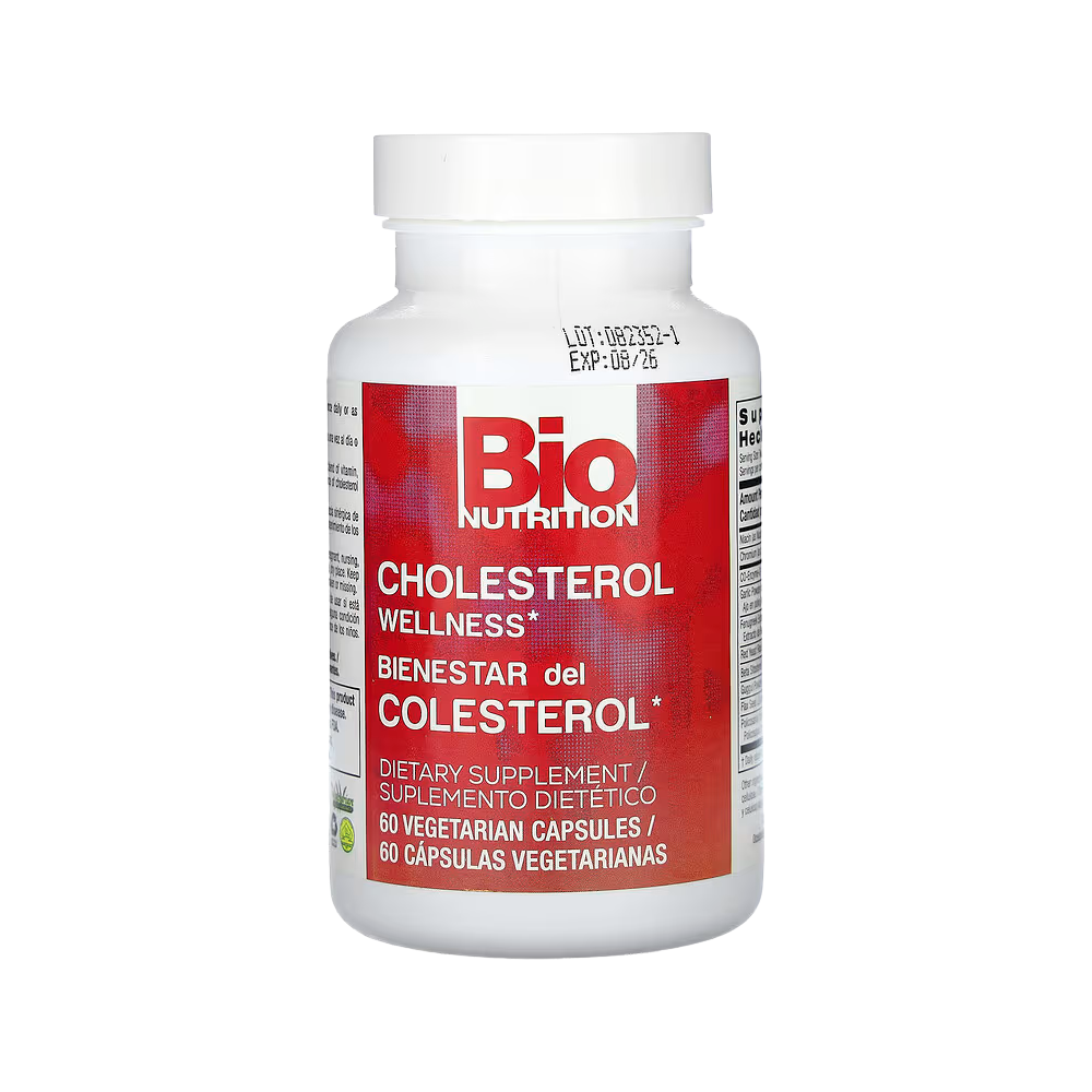 Bio Nutrition, Cholesterol Wellness, 60 vegetarian capsules