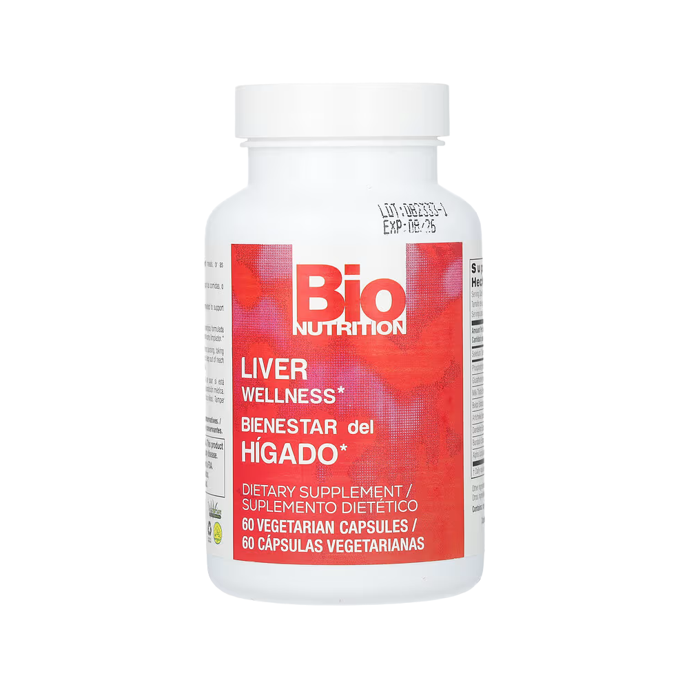 Bio Nutrition, Liver Wellness, 60 Vegetarian Capsules