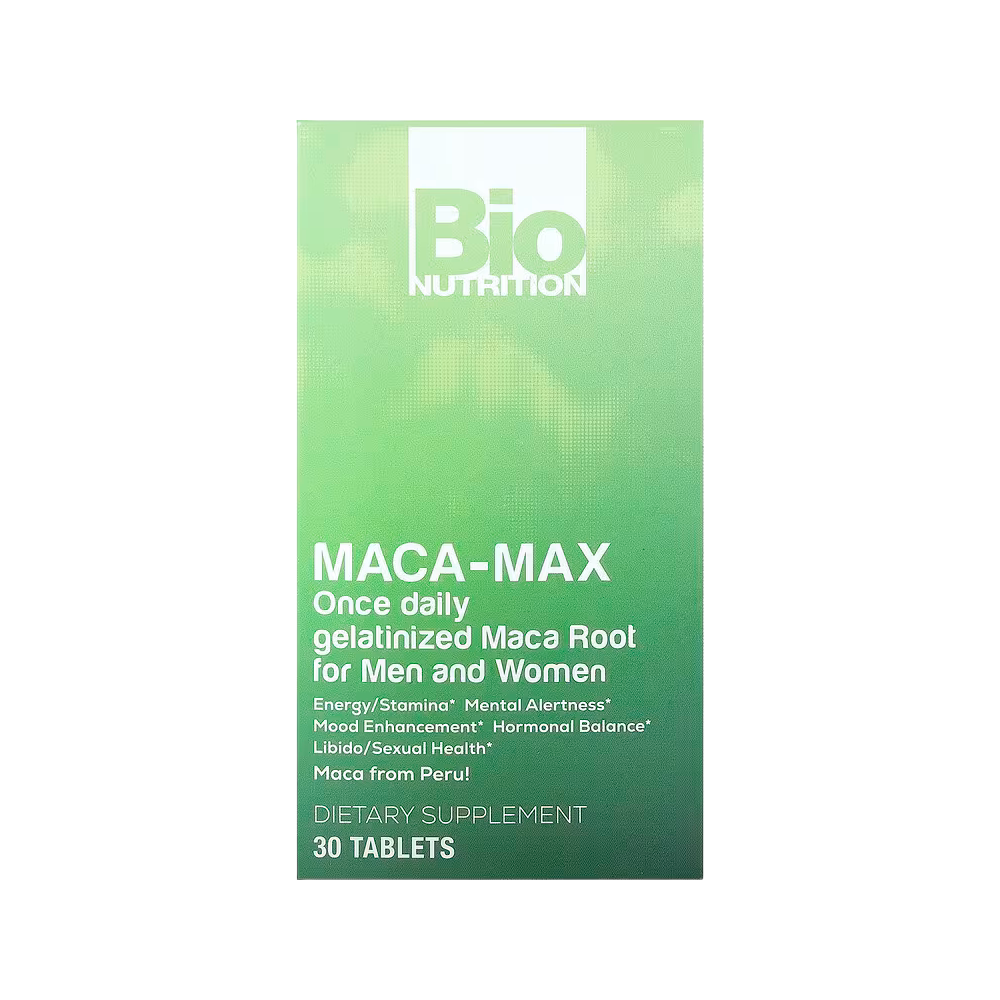 Bio Nutrition, Maca-Max, For Men and Women (1,000mg), 30 Tablets
