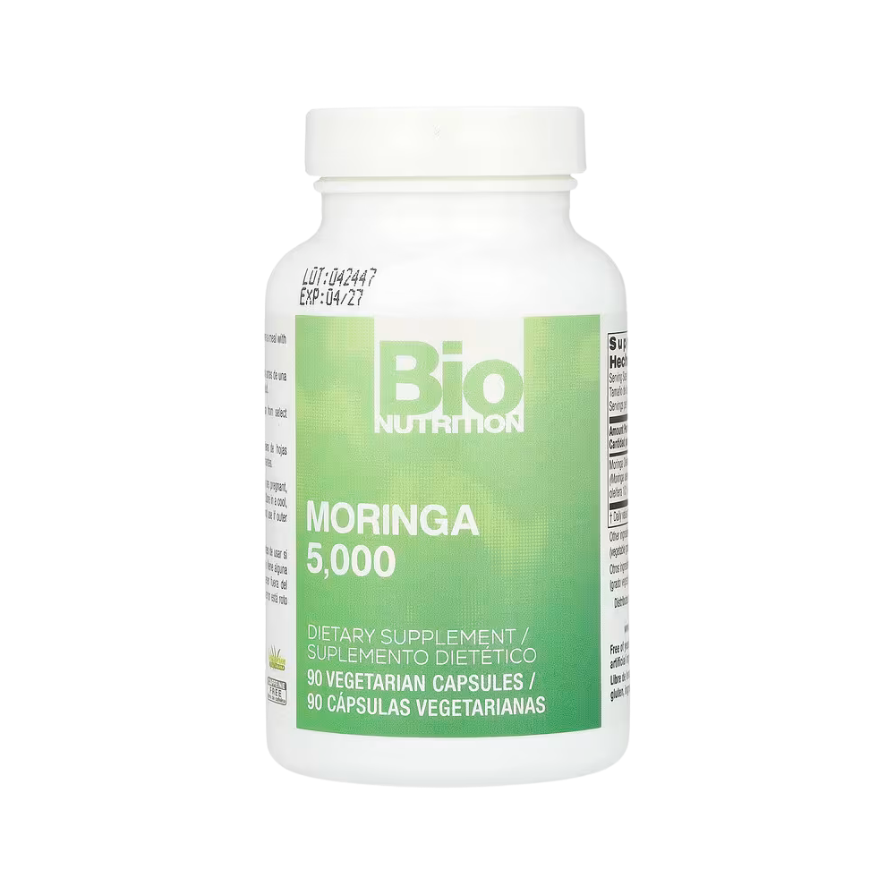 Bio Nutrition, Moringa 5,000, 5,000mg, 90 Vegetarian Capsules