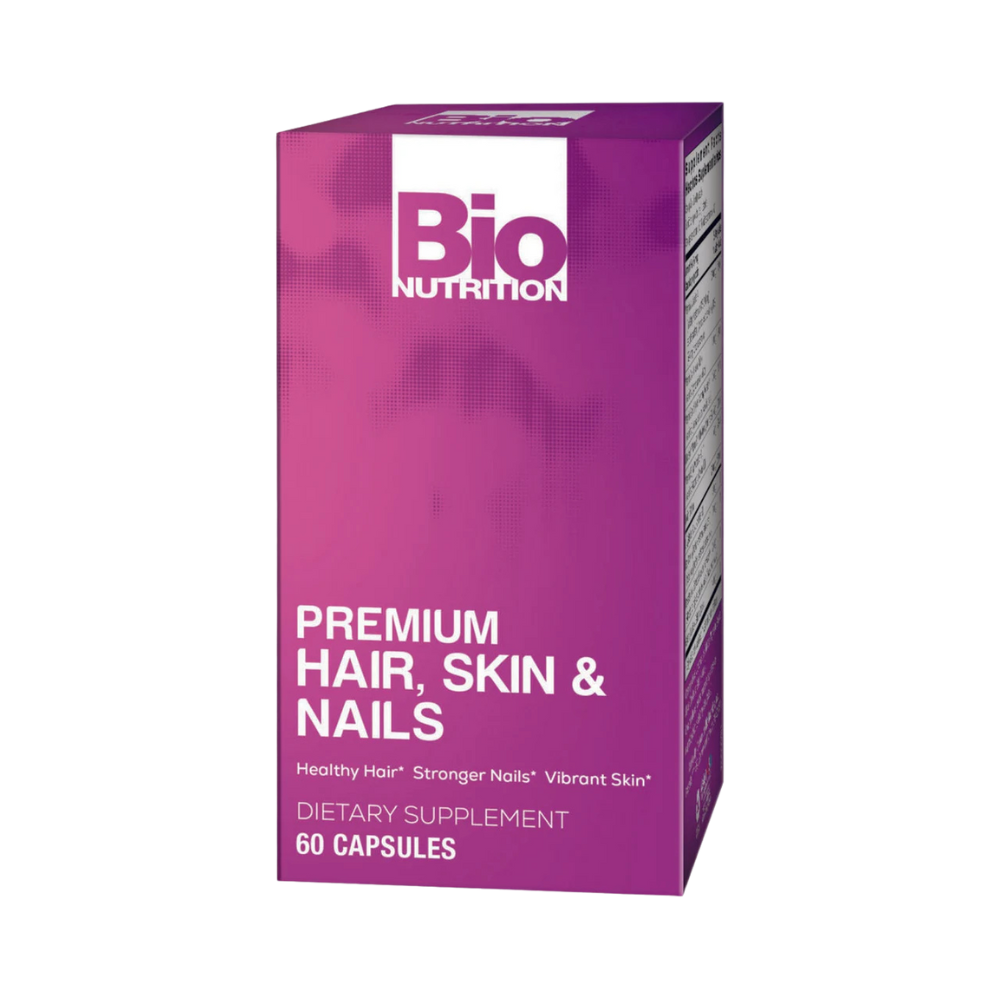 Bio Nutrition, Premium Hair, Skin & Nails, 60 Capsules