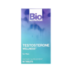 Bio Nutrition, Testosterone Wellness, For Men, 60 Tablets