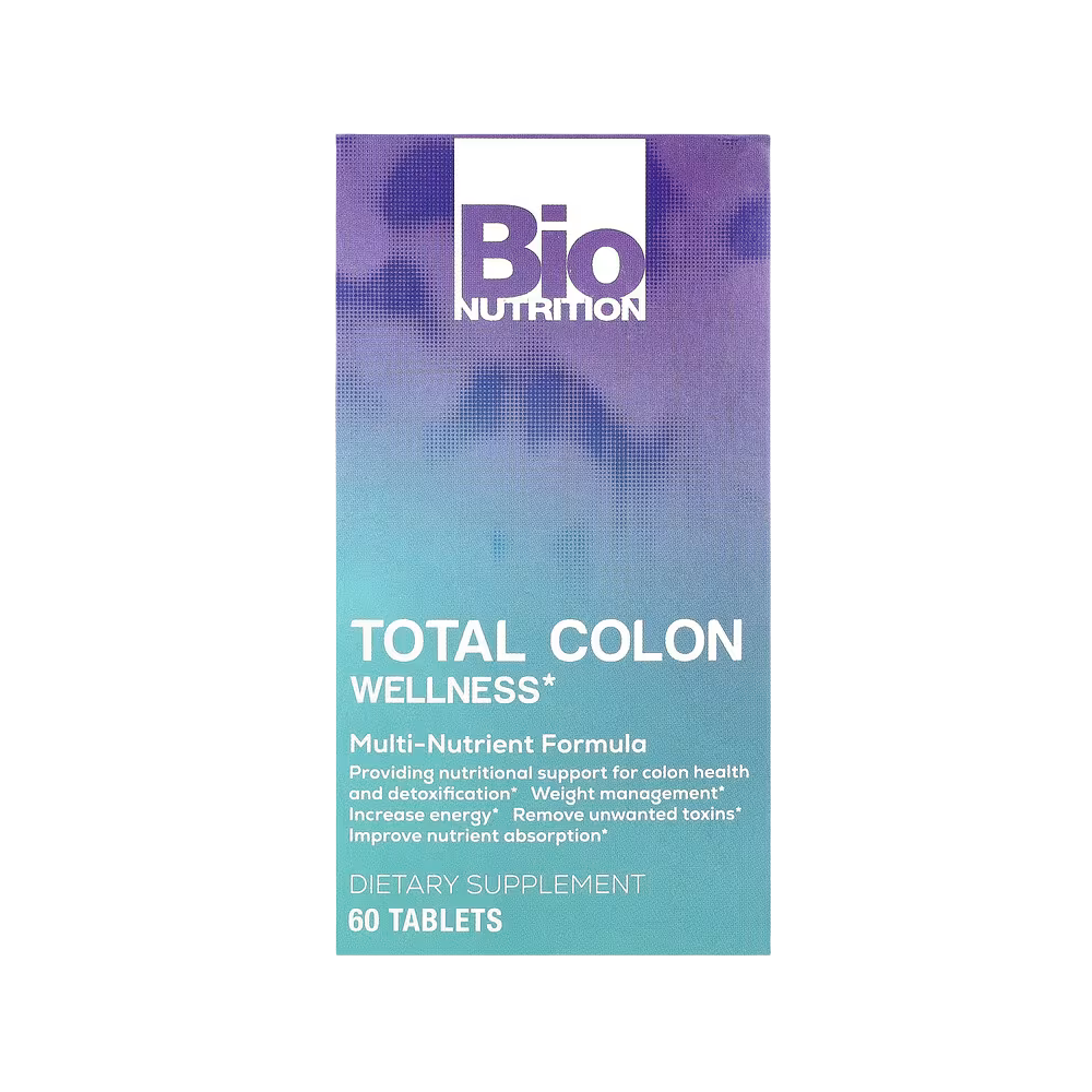 Bio Nutrition, Total Colon Wellness, 60 Tablets