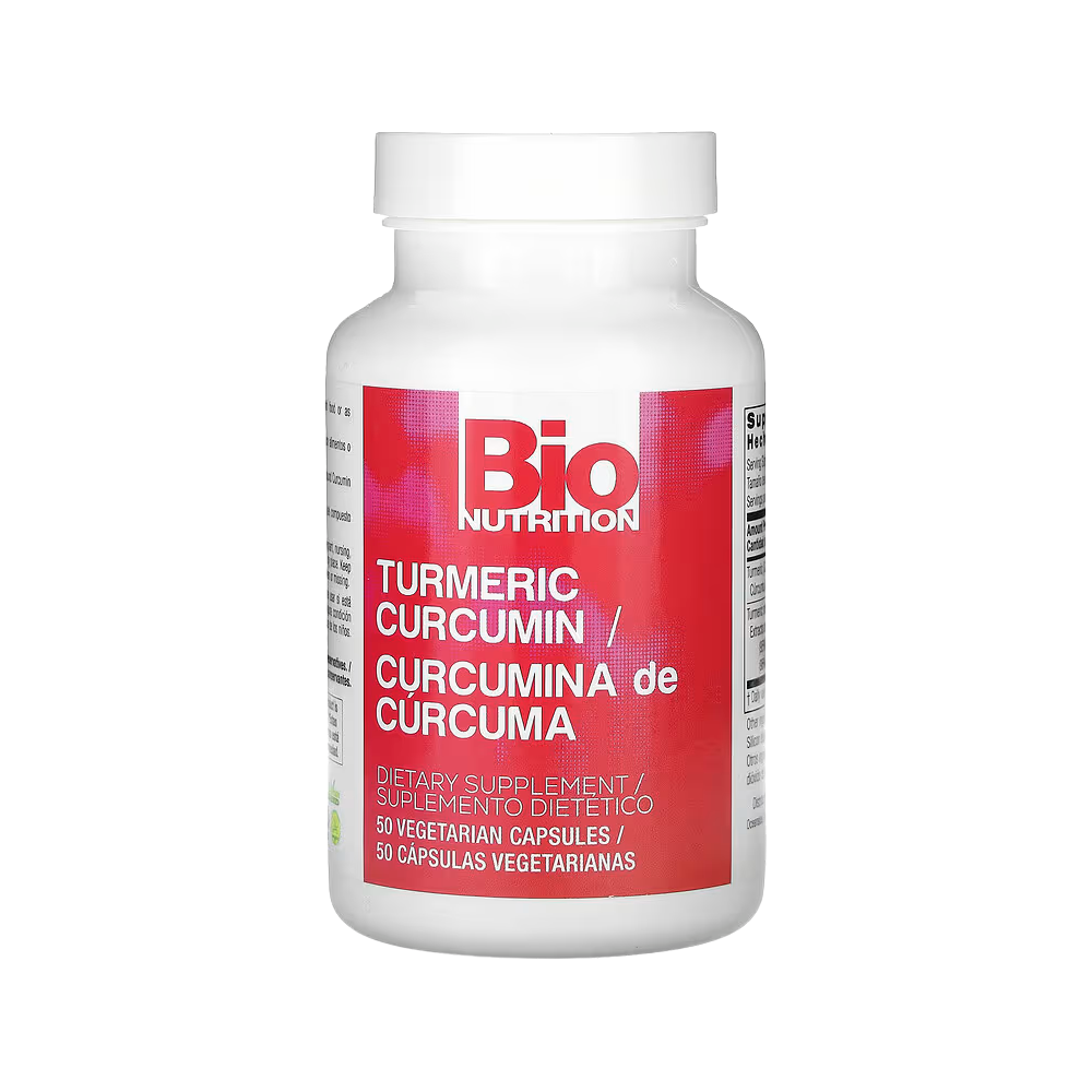 Bio Nutrition, Turmeric Curcumin, 50 Vegetarian Capsules