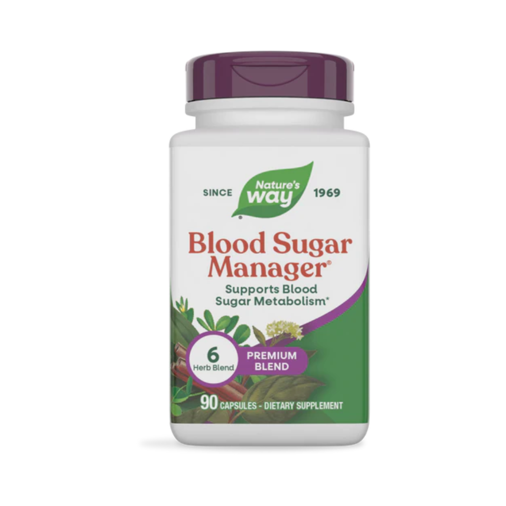 Nature's Way, Blood Sugar Manager Premium Blend, 90 capsules