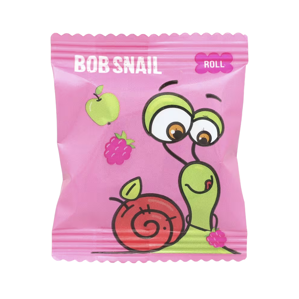 Bob Snail, Fruit Roll, Apple-Raspberry, 10 Pouches, 0.35 oz (10 g) Each