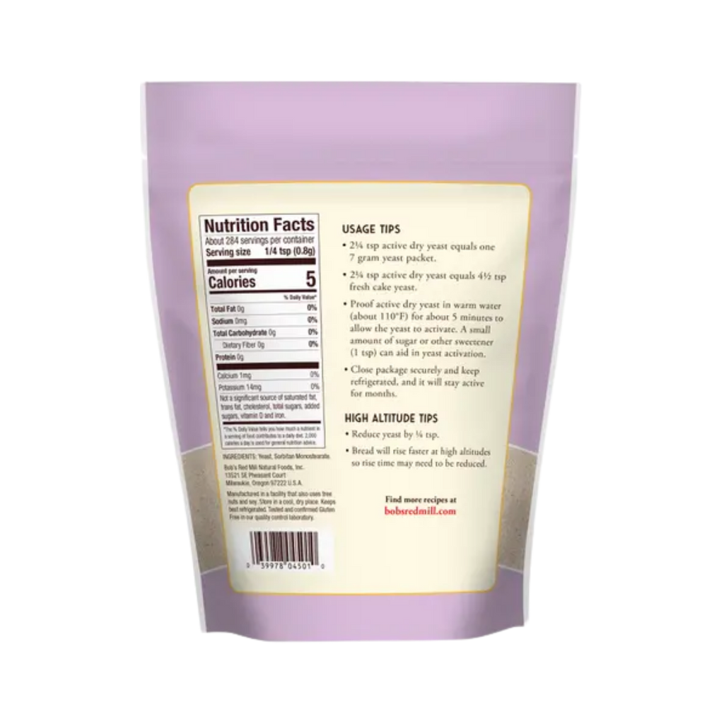 Bob’s Red Mill, Active Dry Yeast, 8oz (227g)