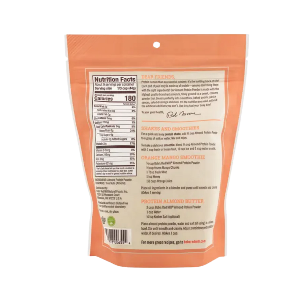 Bob’s Red Mill, Almond Protein powder, 14oz (397g)