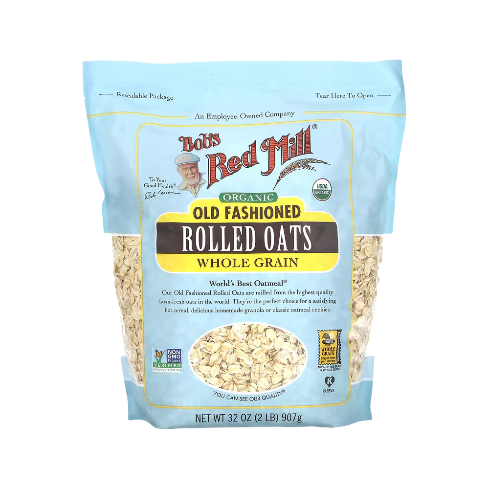 Bob's Red Mill, Organic Old Fashioned Rolled Oats, Whole Grain, 32 oz (907 g)