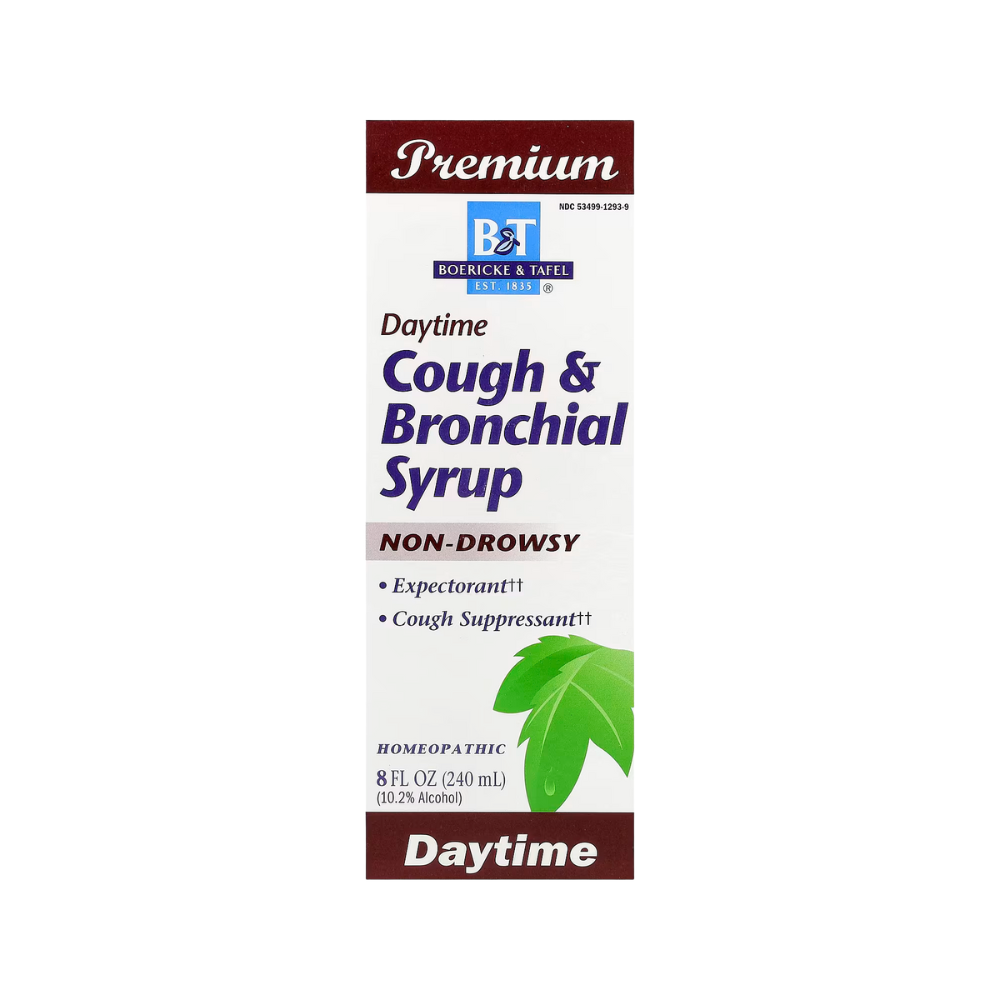 Boericke & Tafel, Cough & Bronchial Syrup, Daytime, 8 fl oz (240 ml)