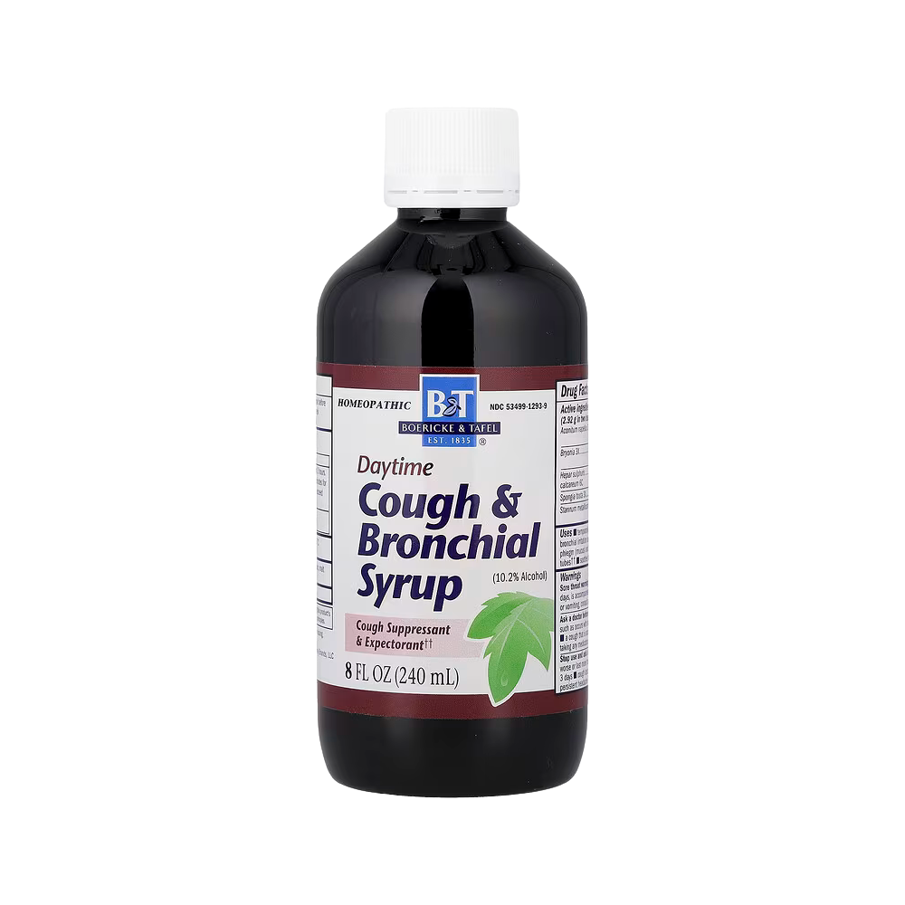 Boericke & Tafel, Cough & Bronchial Syrup, Daytime, 8 fl oz (240 ml)
