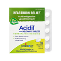 Boiron, Acidil, Heartburn Relief, Unflavored, 60 Meltaway Tablets