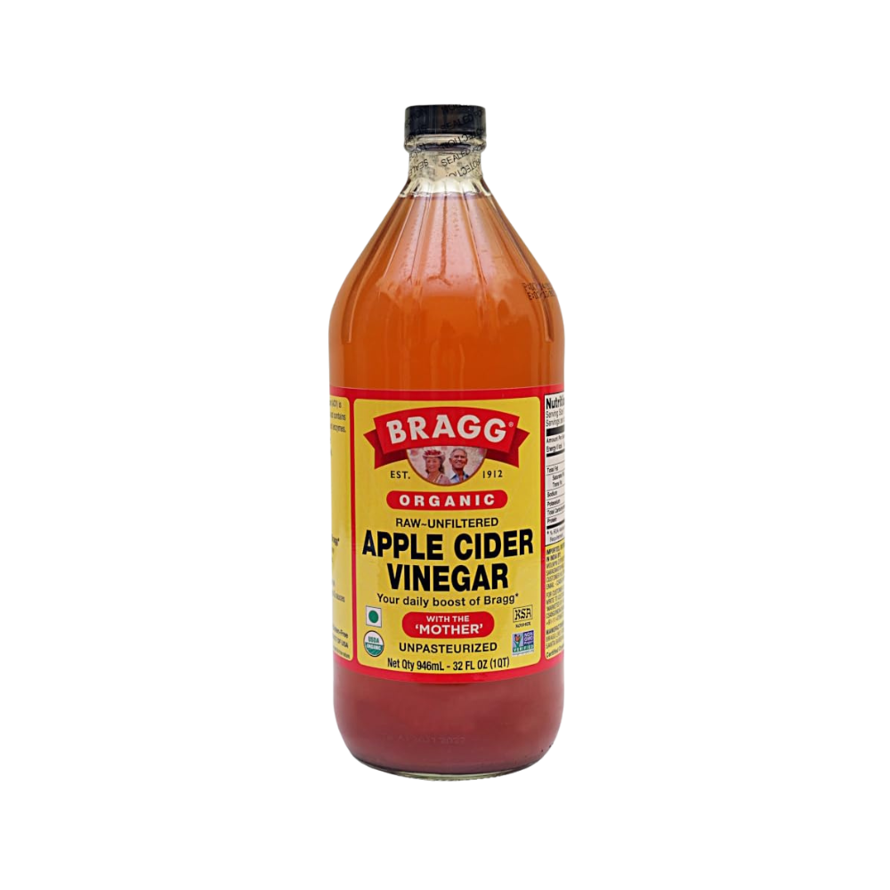 Bragg, Organic Raw Unfiltered Apple Cider Vinegar, With the mother, 32oz (1qt)