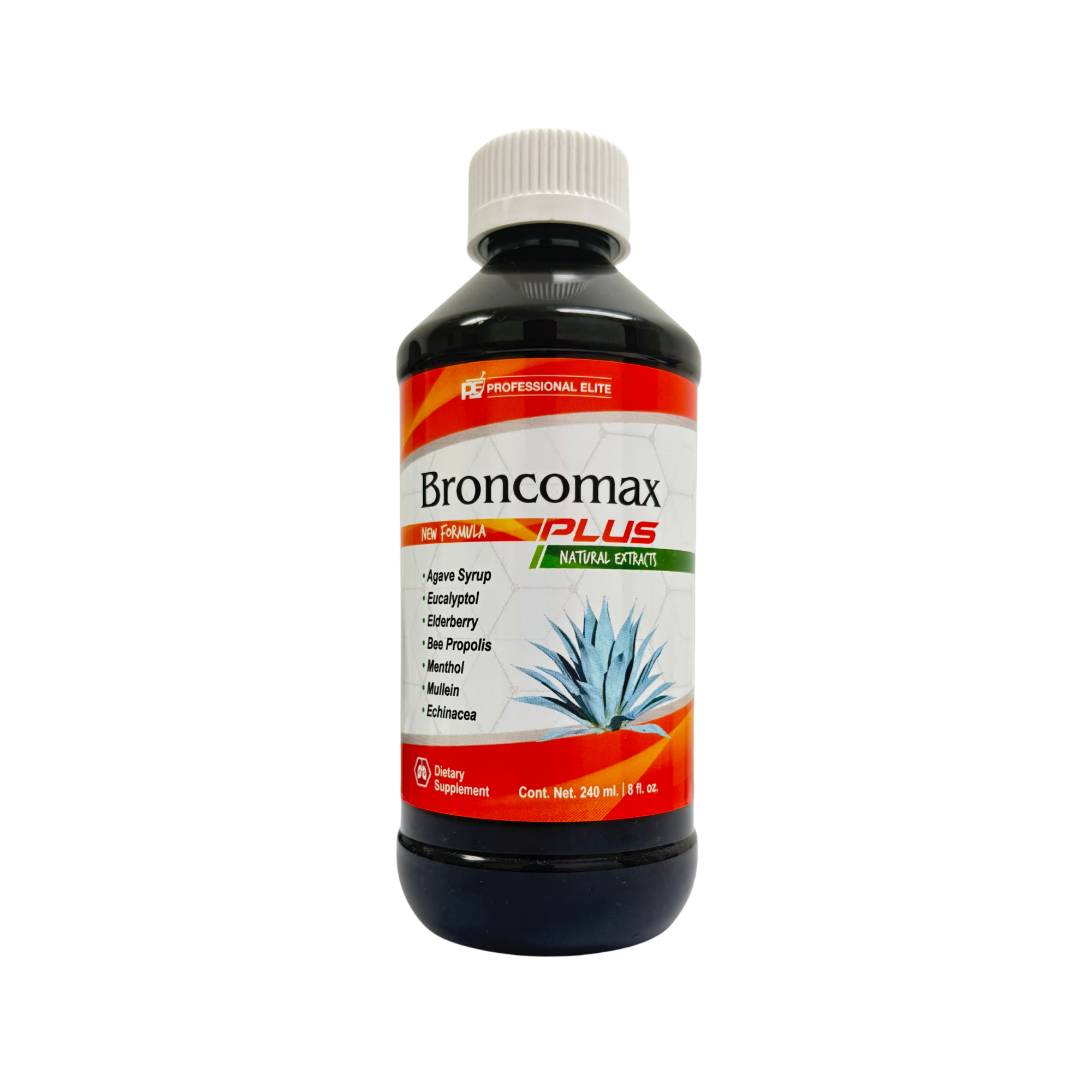 PE, Broncomax Plus, 8fl oz (240 ml)