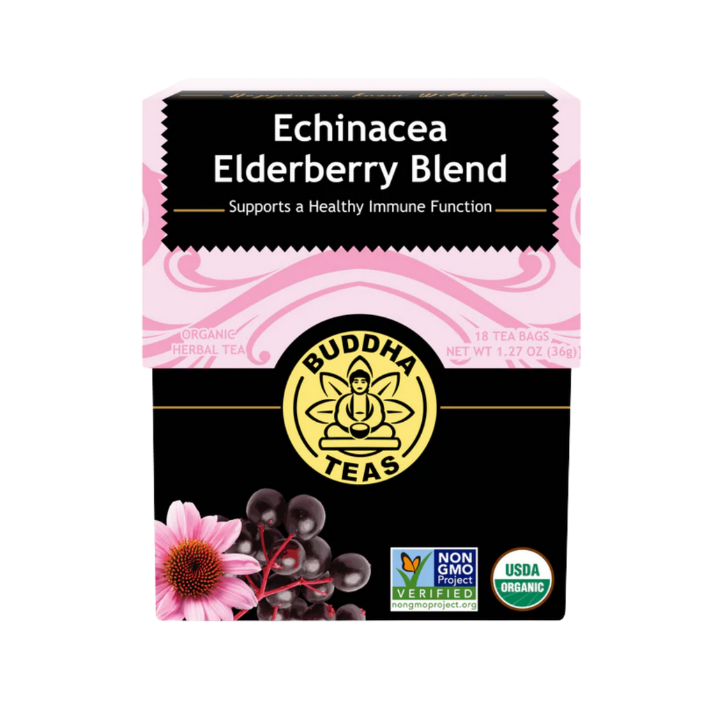 Buddha Teas, Echinacea Elderberry Blend