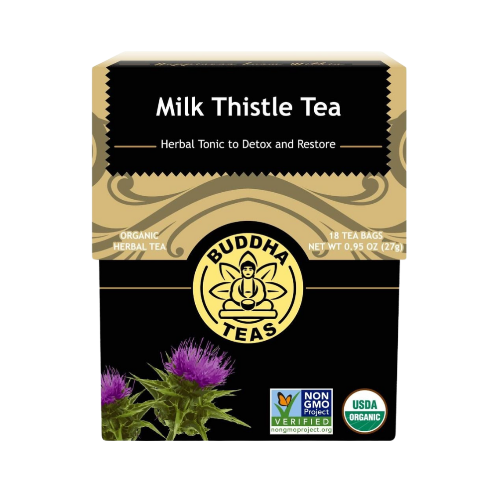 Buddha Teas, Milk Thistle Tea, 18 Tea Bags 0.95 oz (27 g)