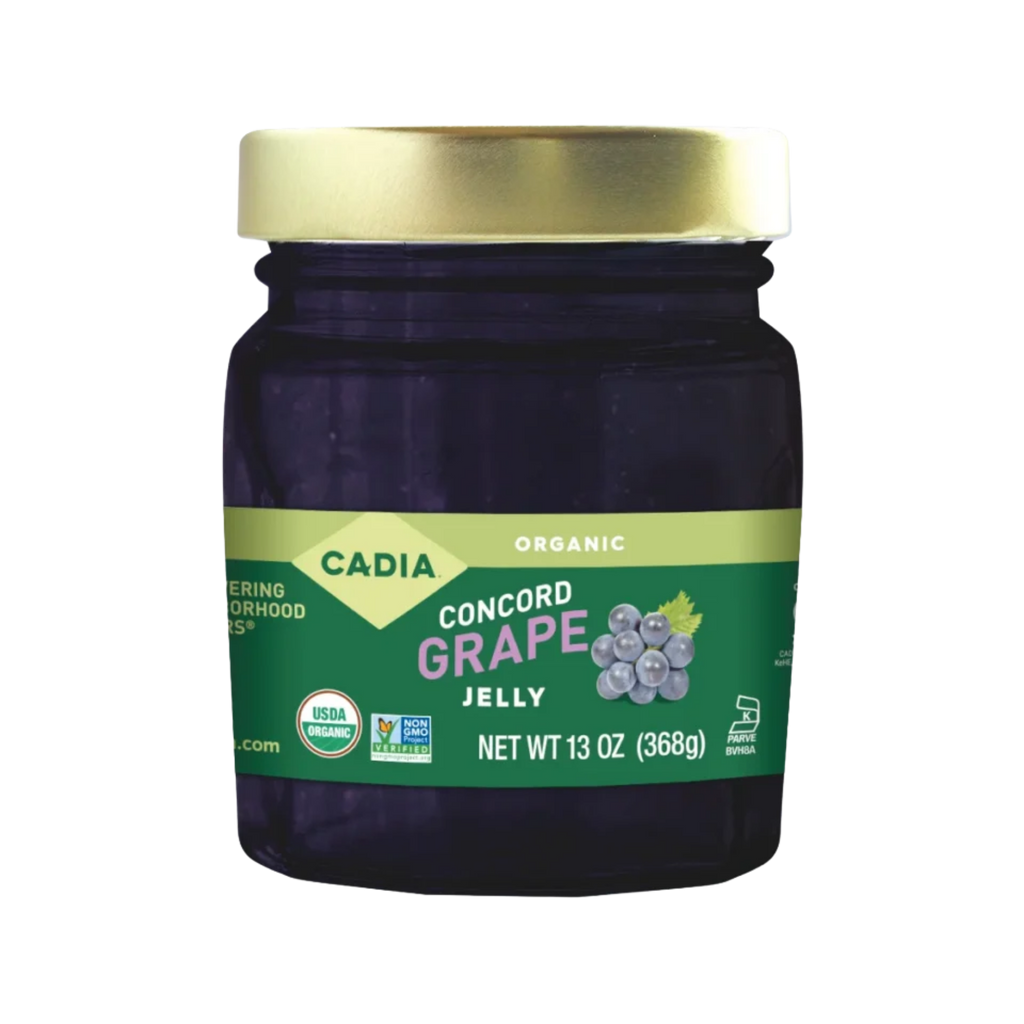 Cadia Organic, Concord grape jelly, 13 oz (368g)