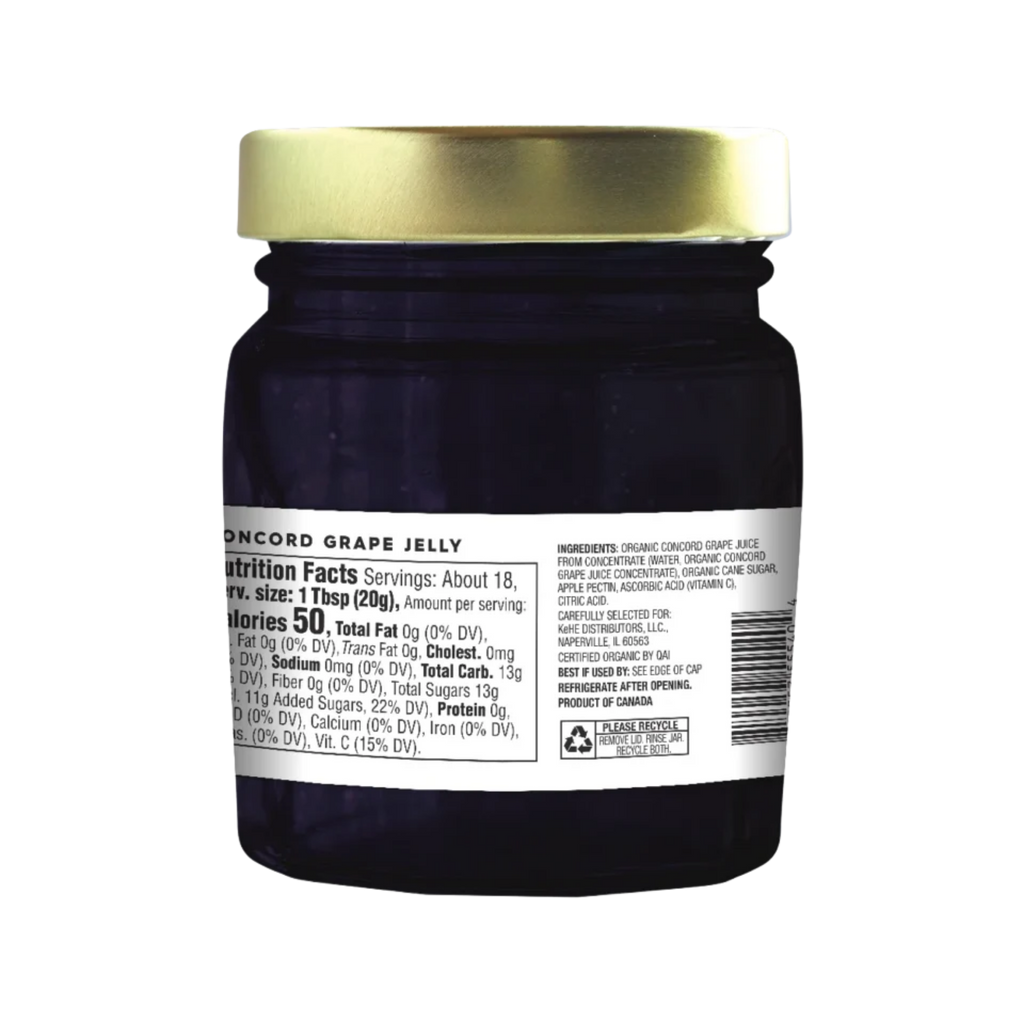 Cadia Organic, Concord grape jelly, 13 oz (368g)