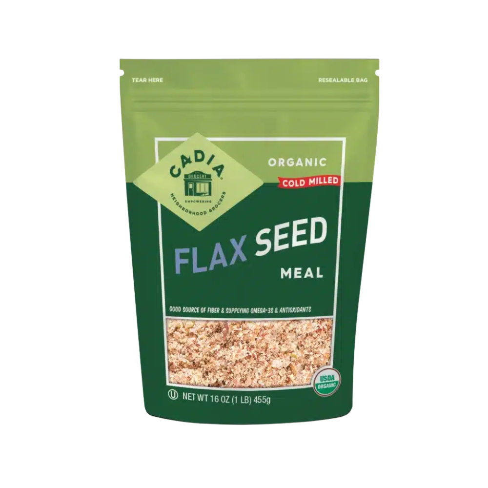 Cadia Organic , Flax Seed Meal , 16 oz (1LB) 453 g