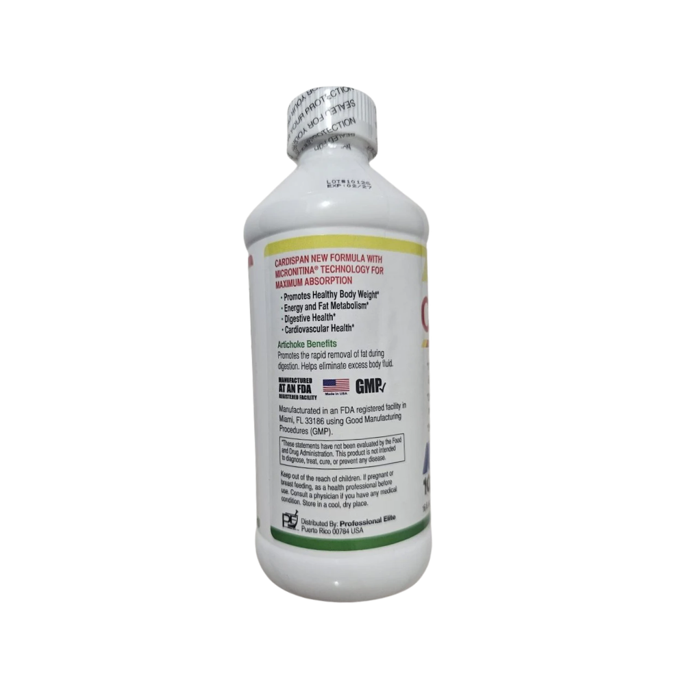 Cardispan, L-Carnitine, Artichoke & garcinia Cambogia, 16 Fl oz (480ml)