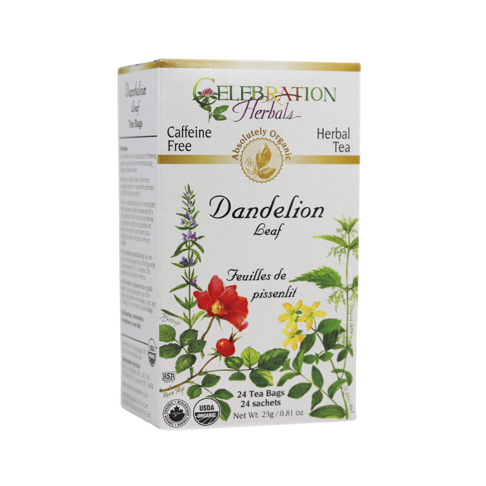 Celebration Herbals, Dandelion Leaf, 24 Tea Bags 0.81oz (23g)