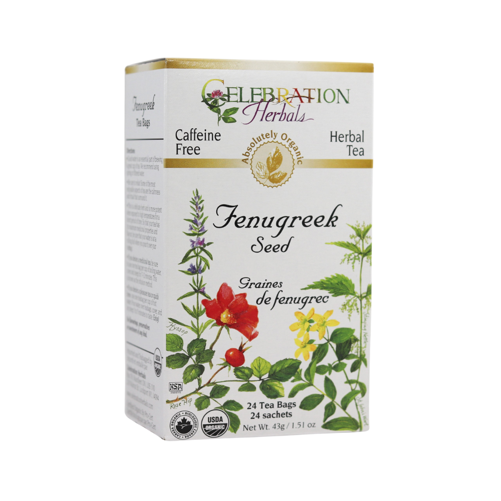 Celebration Herbals, Fenugreek Seed, 24 Tea Bags 1.51oz (43g)