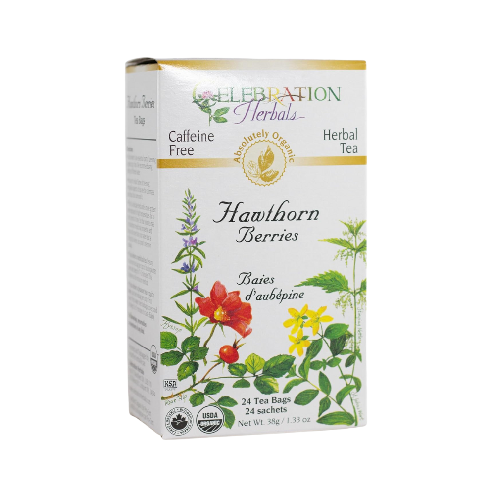Celebration Herbals, Hawthorn Berries, 24 Tea Bags 0.23oz (35g)