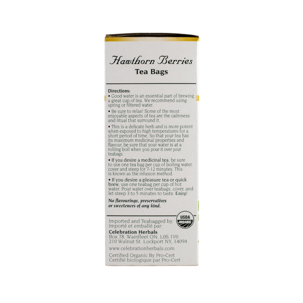 Celebration Herbals, Hawthorn Berries, 24 Tea Bags 0.23oz (35g)