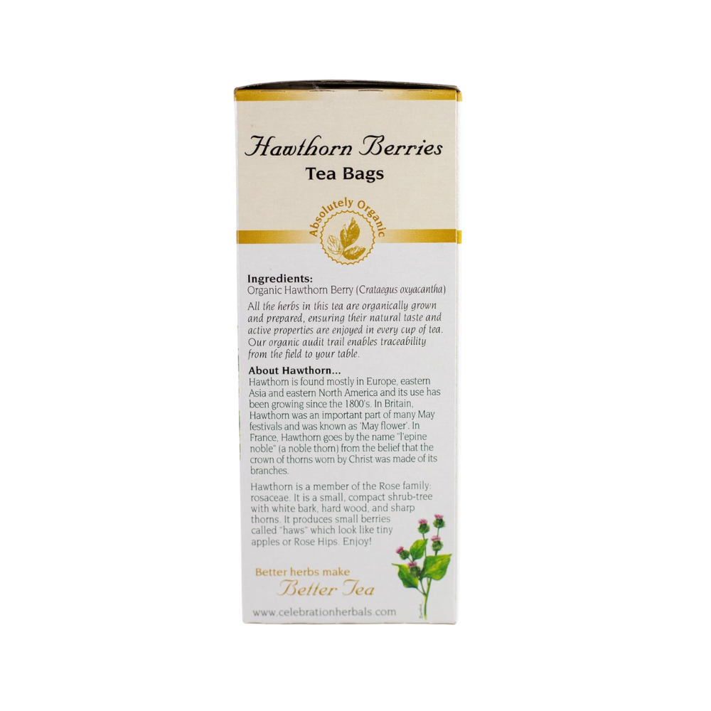 Celebration Herbals, Hawthorn Berries, 24 Tea Bags 0.23oz (35g)
