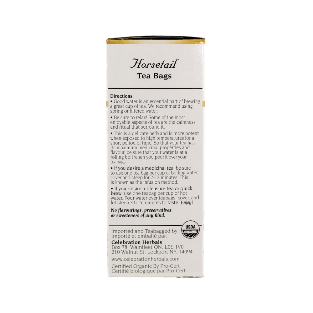 Celebration Herbals, Horsetail, 24 Teabags 1.16oz (33g)