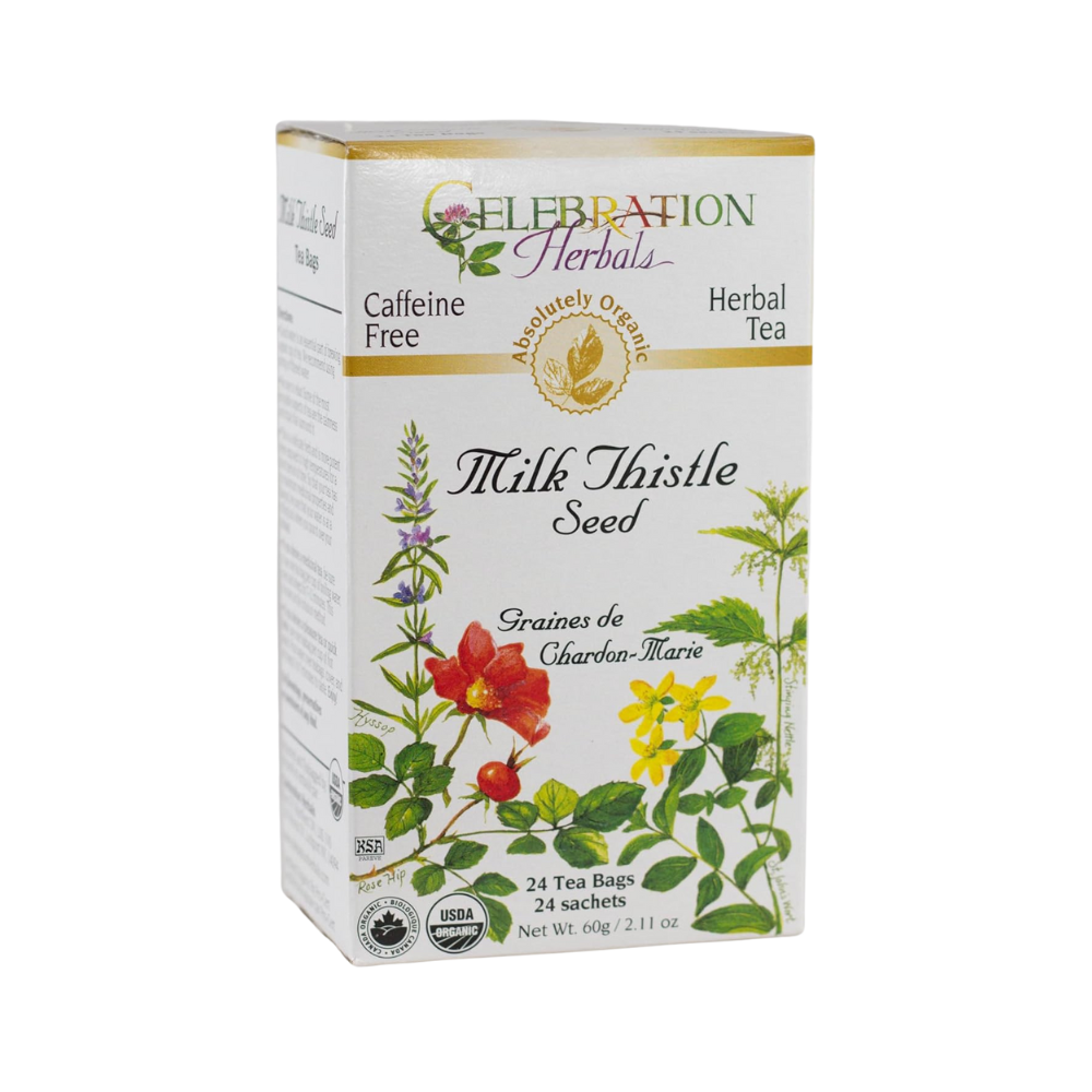 Celebration Herbals, Milk Thistle Seed, 24 Tea Bags